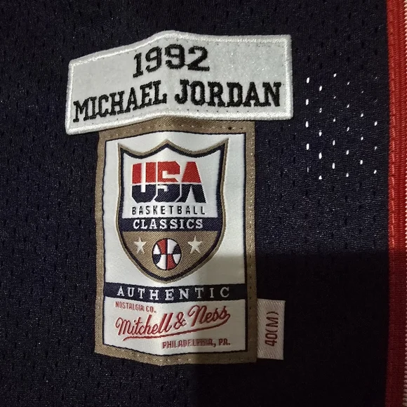 Michael Jordan Olympic Jersey #9 - Picture 3 of 4